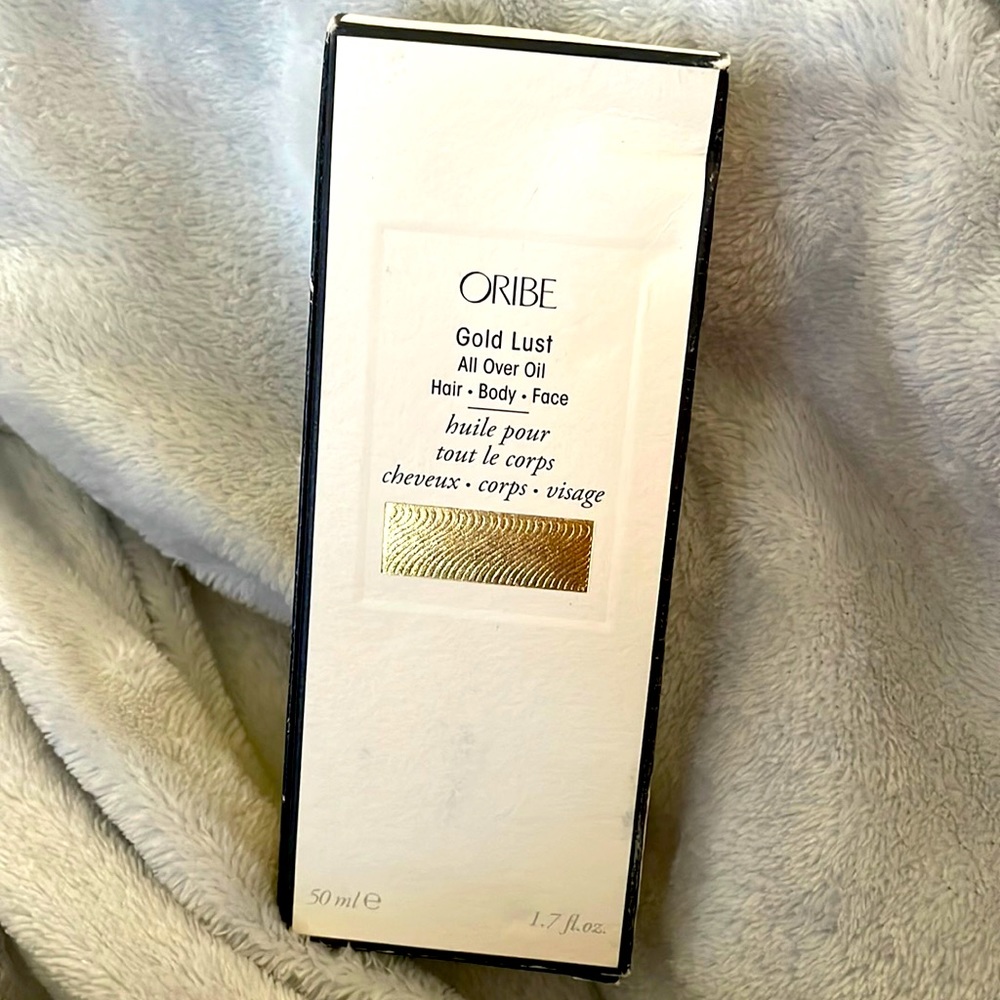 ORIBE Gold Lust All Over Oil. 1.7 oz. BRAND NEW! Great for hair, body and face.